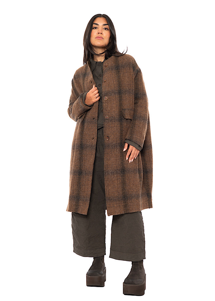 HARRIS TWEED MARINA COAT
