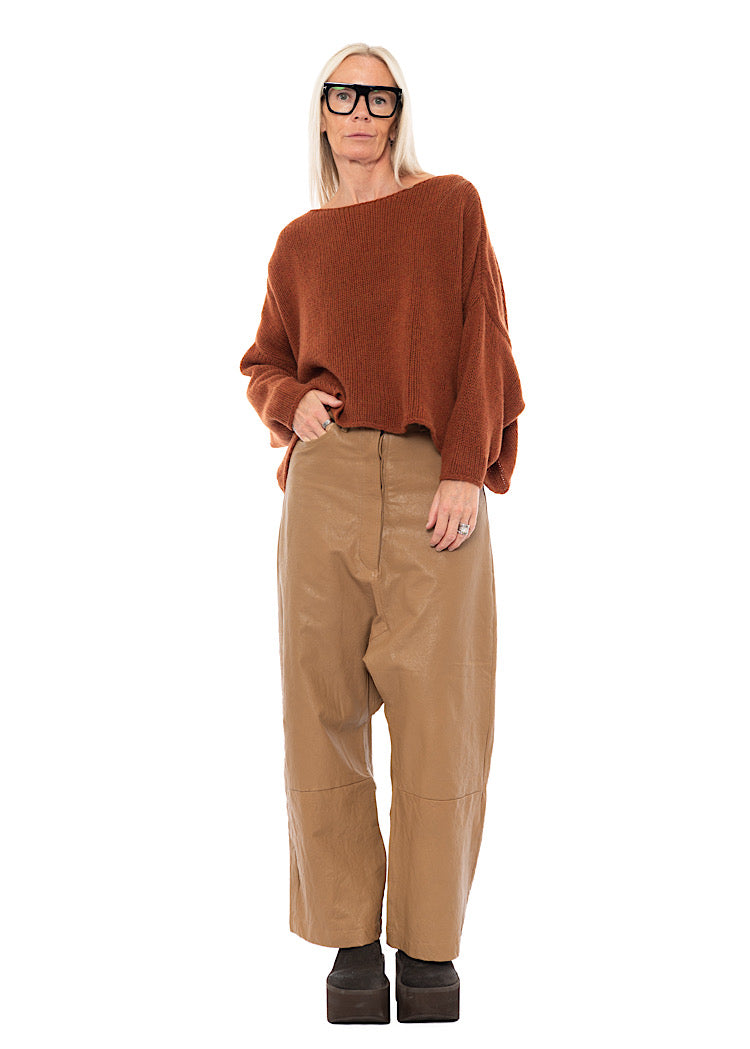 RELAXED SWING KNIT PULLOVER