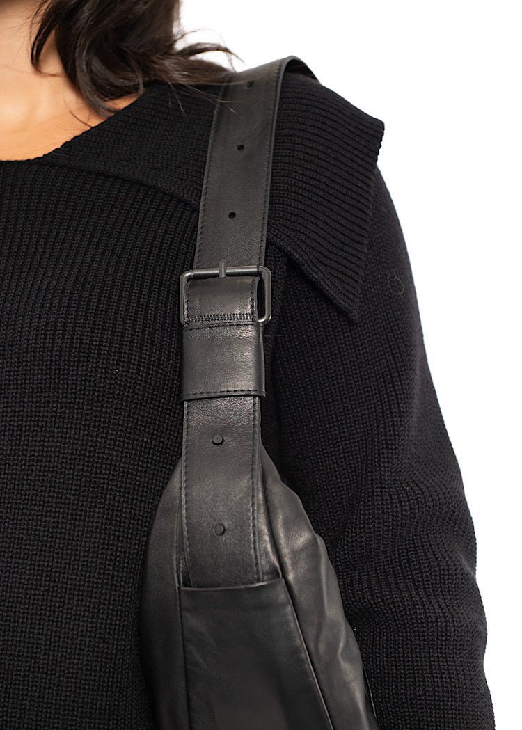 CROSSBODY LEATHER BAG