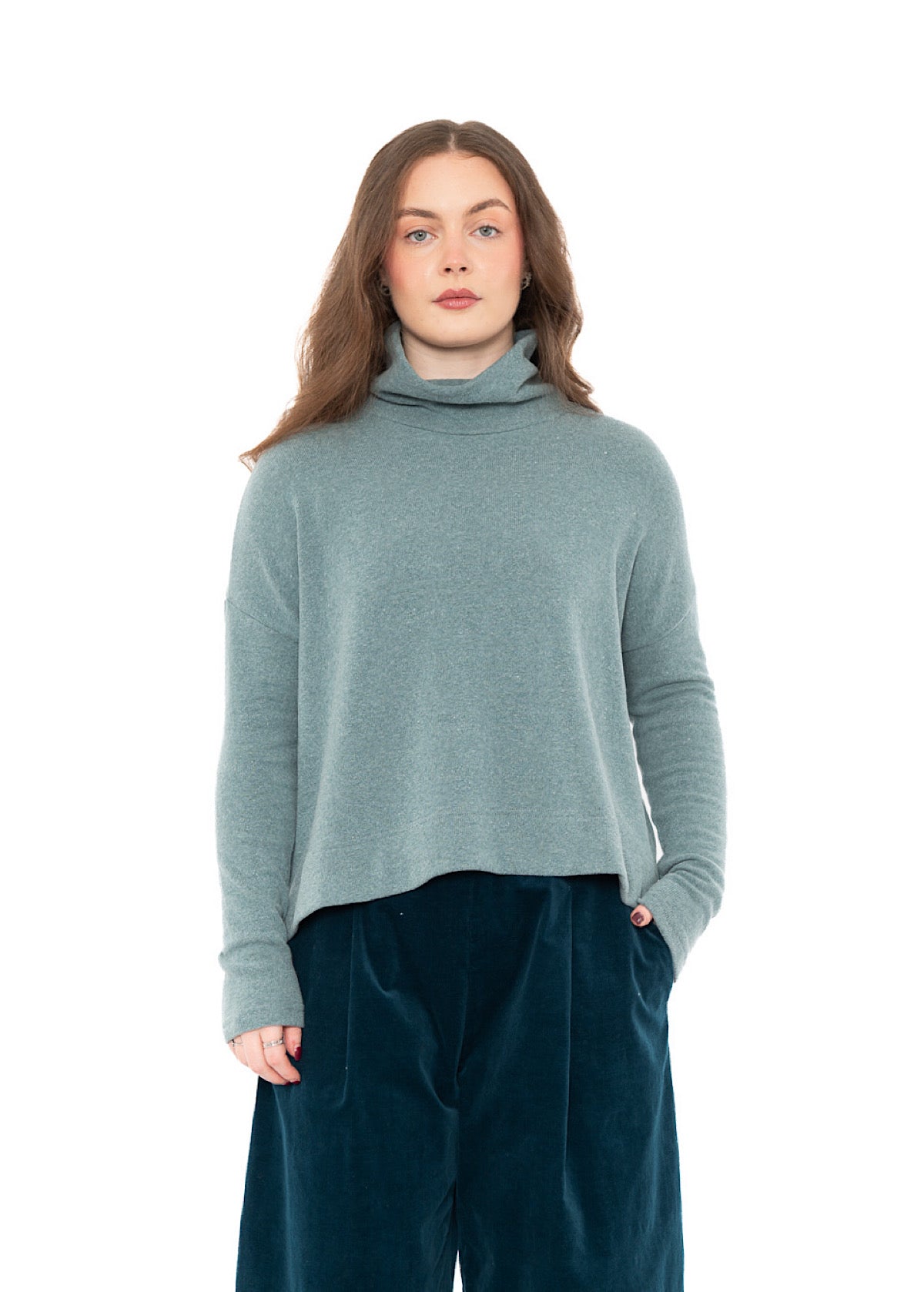 SIGNATURE COTTON-FLEECE MOYET PULLOVER