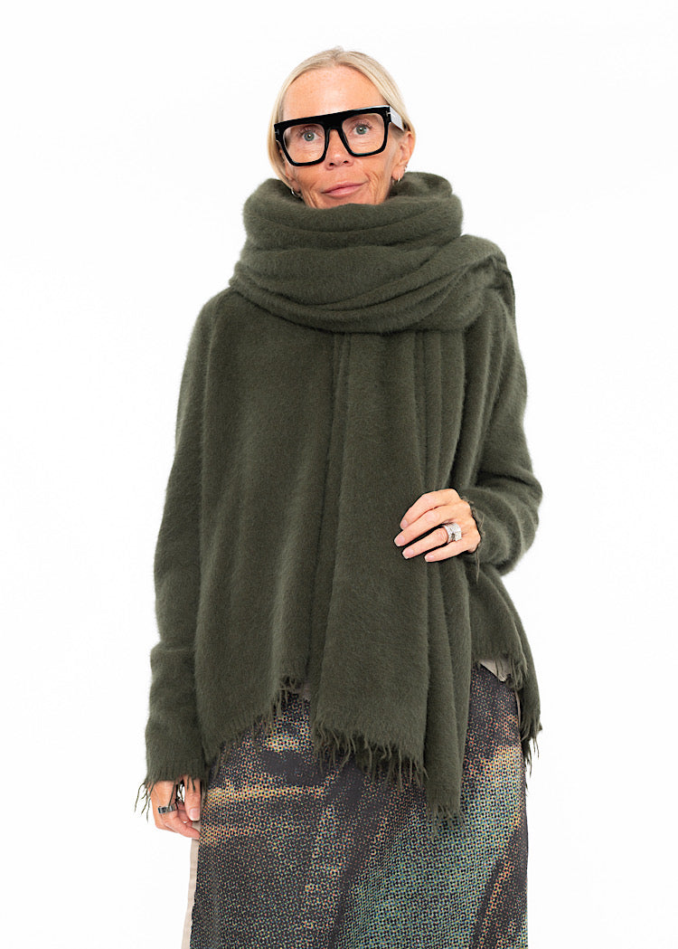 RUNDHOLZ DIP 2/3 SHARER KNITTED SCARF