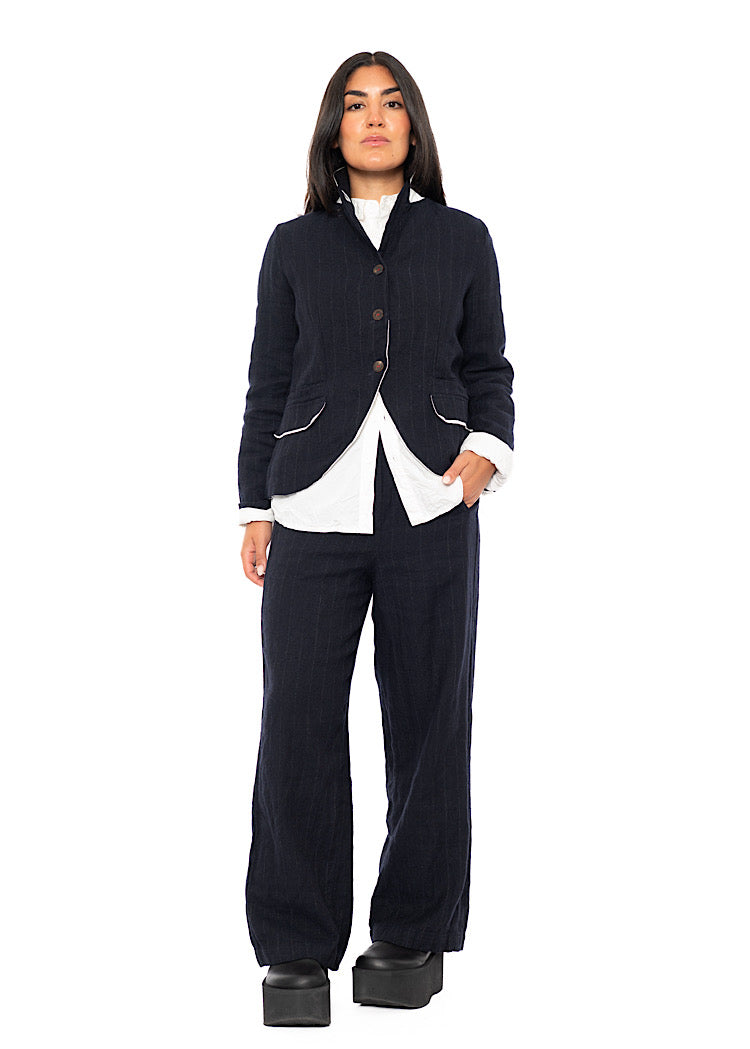 PINSTRIPE VIOLA JACKET