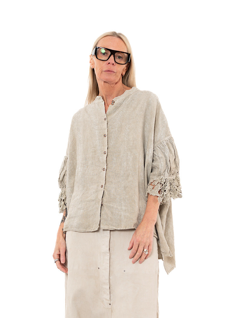 RUNDHOLZ DIP BLOUSE