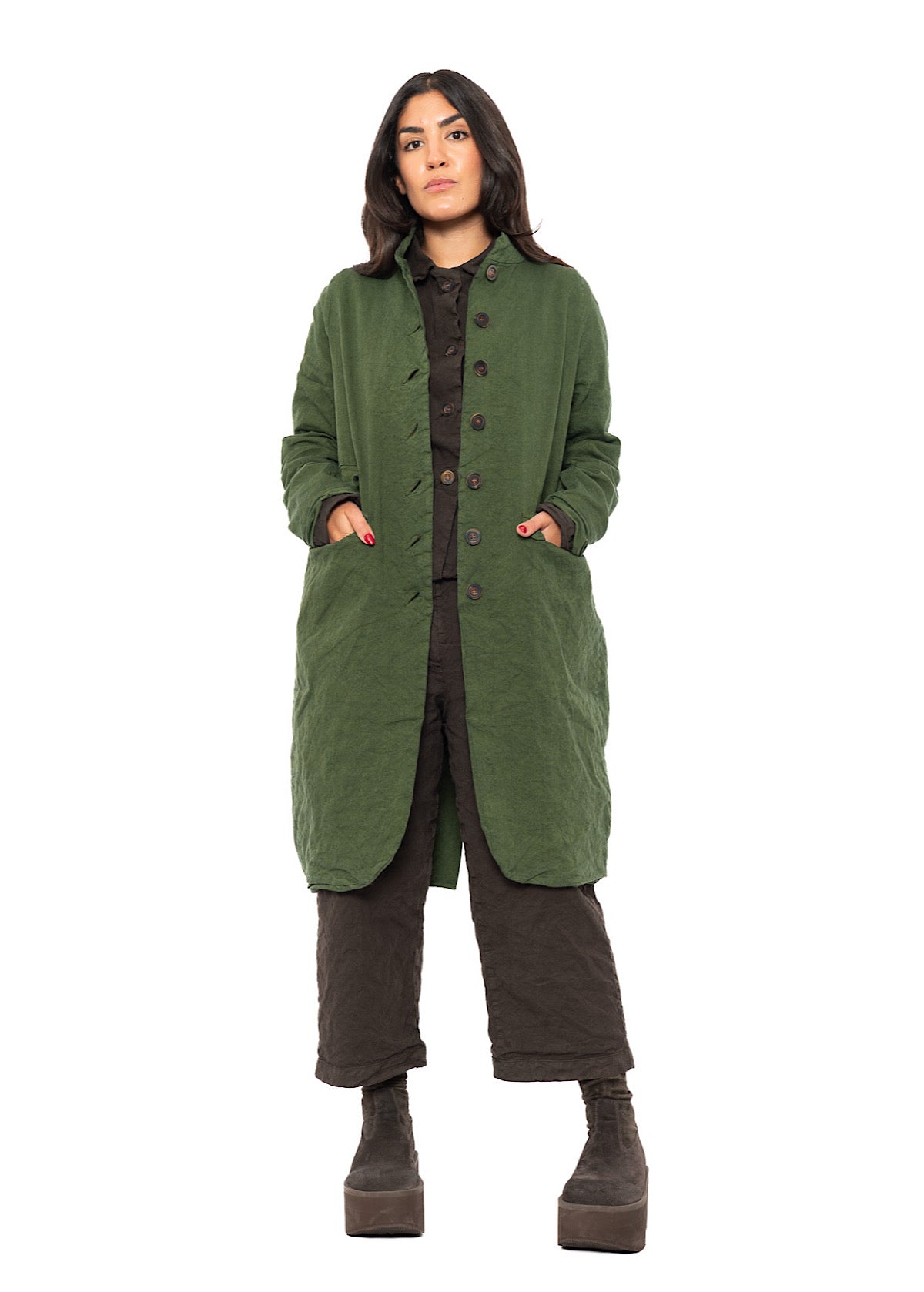 COTTON-TWILL MARTHE COAT