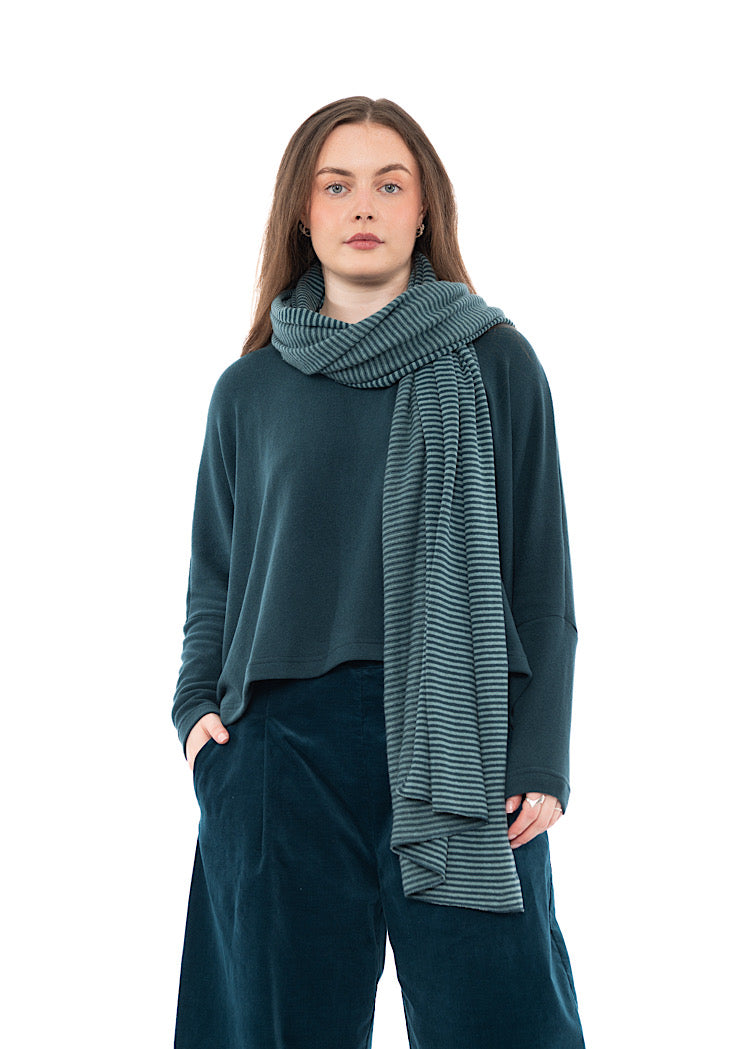 SIGNATURE STRIPED SEGOVIA SCARF