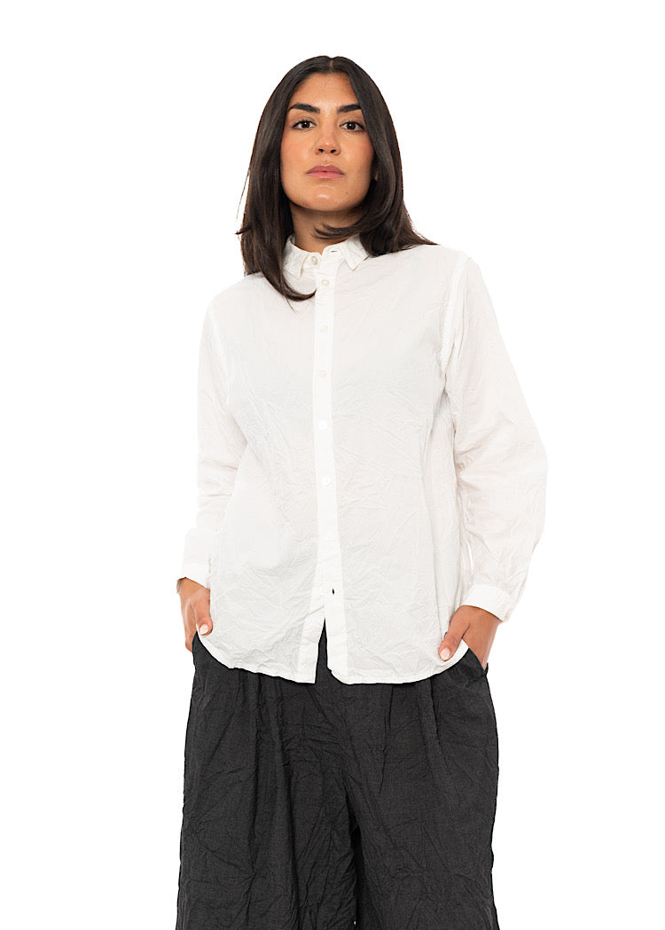 CLASSIC CRINKLE-COTTON SHIRT