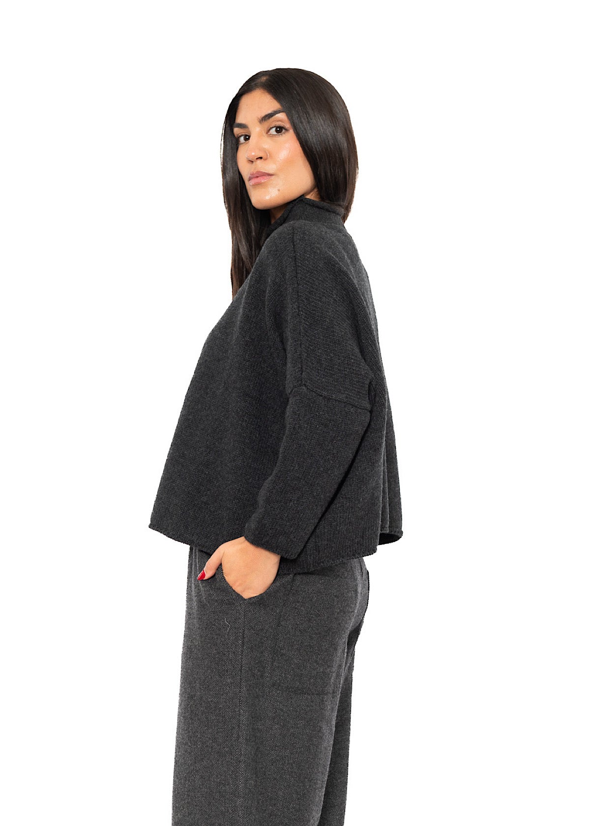 RELAXED CASHMERE BLEND FERRUCCIO PULLOVER