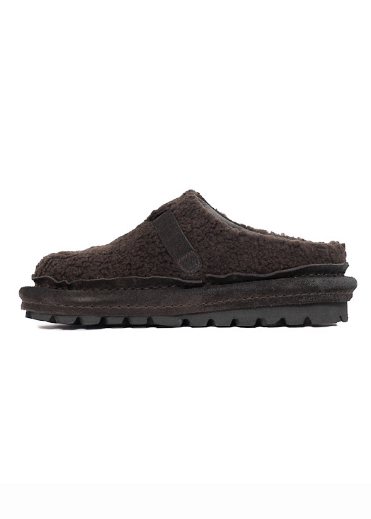 SHEARLING-LINED MULE