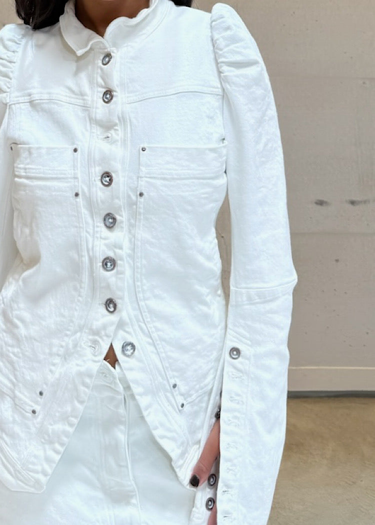 PRE-ORDER RUNDHOLZ DIP JACKET *LINEN FOG* (Shown in SEAFOAM FOG)