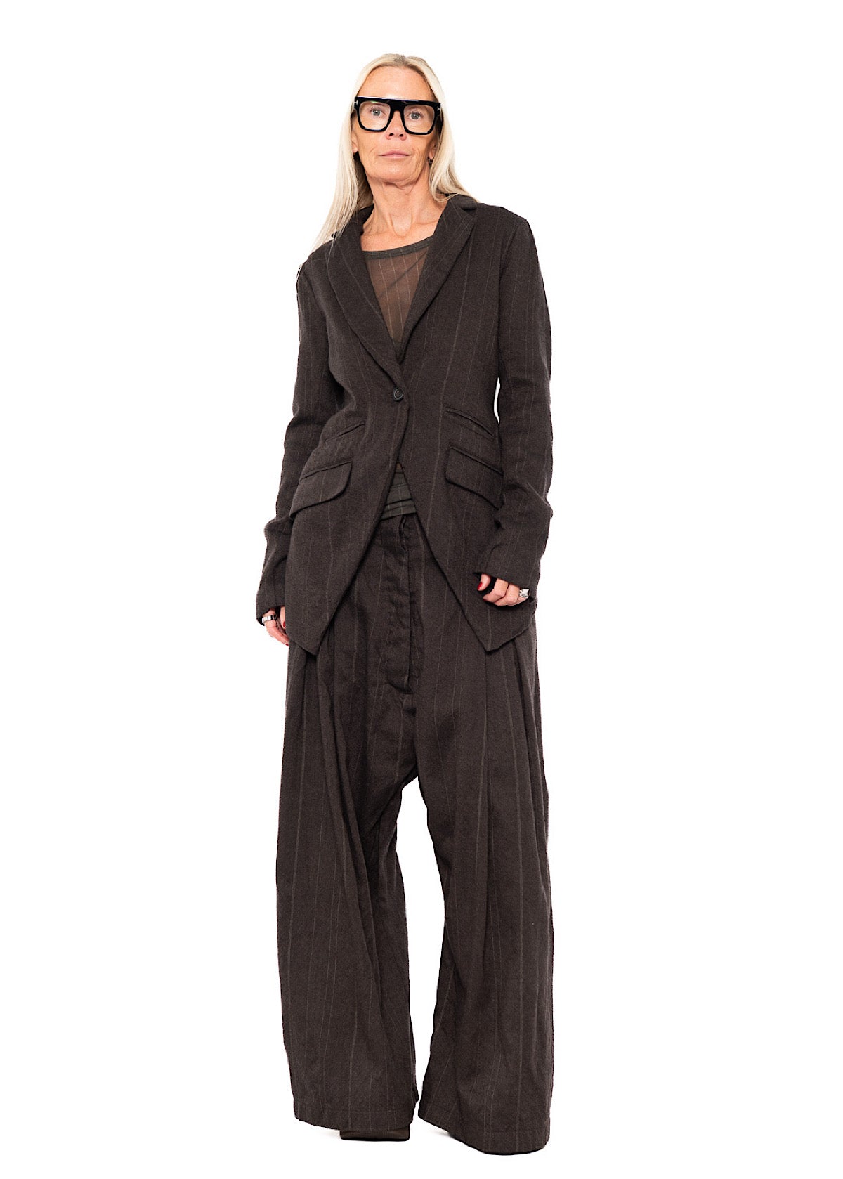 Maßgeschneiderte Nadelstreifen Jacke