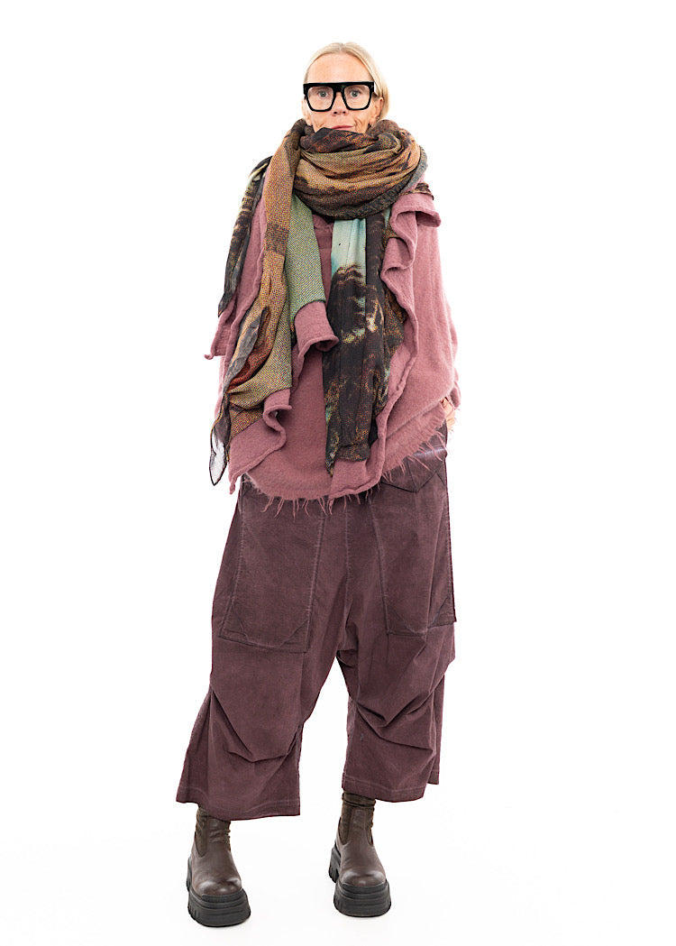 RUNDHOLZ DIP KNITTED SCARF