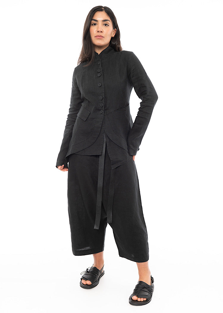 PAL OFFNER CROPPED BELTED TROUSER