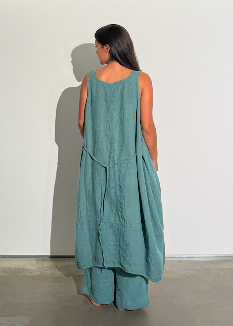 PRE-ORDER RUNDHOLZ BLACK LABEL DRESS *BLACK* (Shown in GRASS)