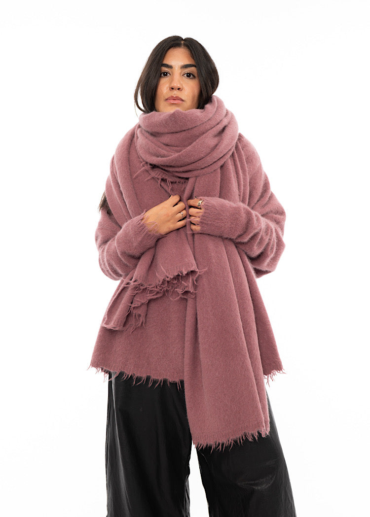 RUNDHOLZ DIP KNITTED SCARF