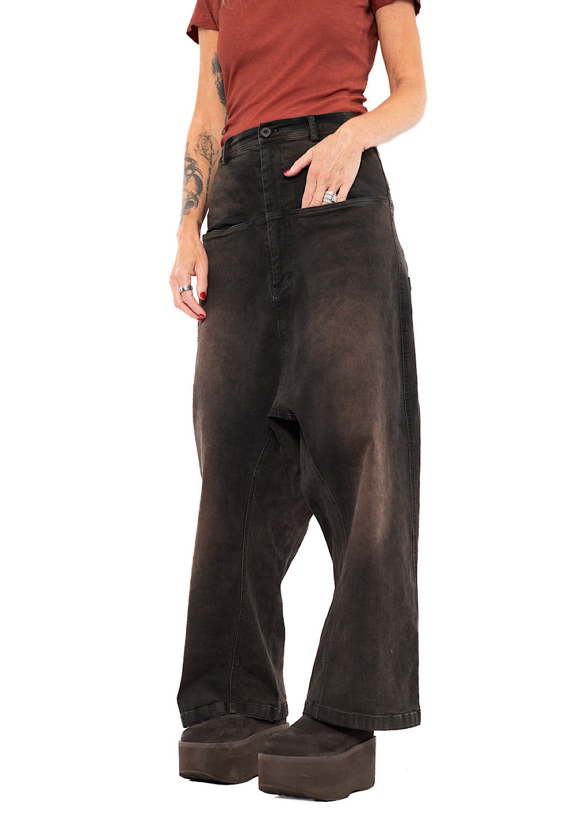 RUNDHOLZ DIP TROUSER