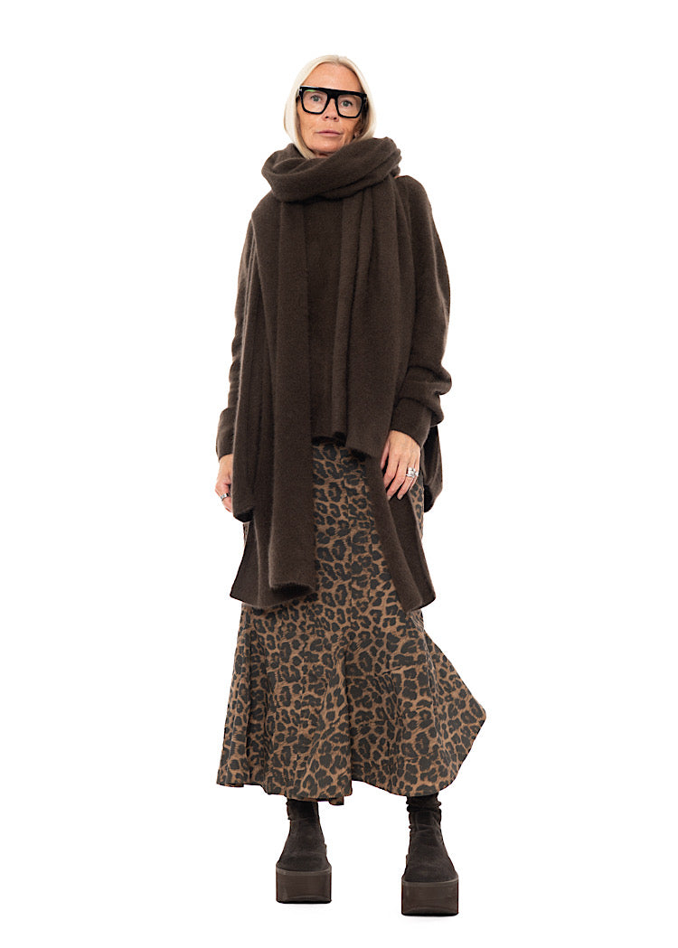 SIGNATURE RACCOON HAIR SCARF