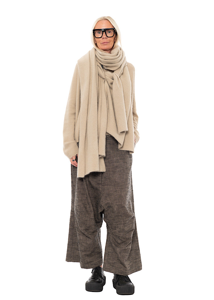 SIGNATURE RACCOON HAIR SCARF