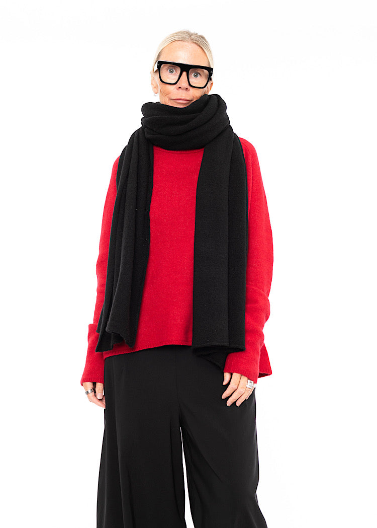 RUNDHOLZ BLACK LABEL KNITTED SCARF