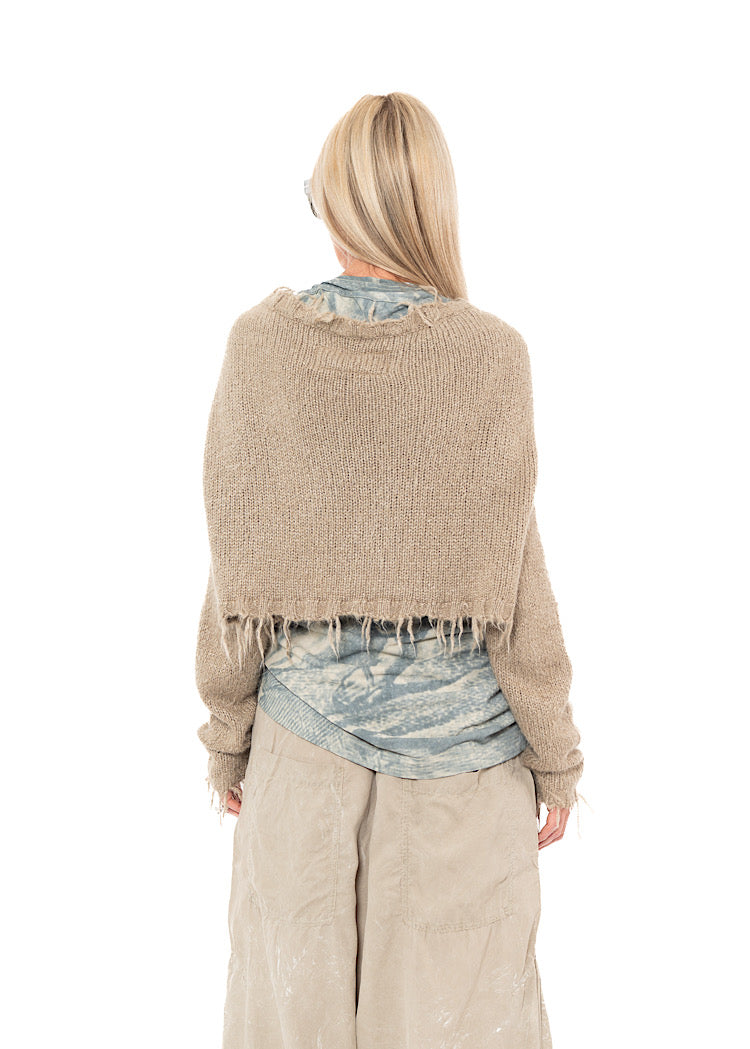 RUNDHOLZ DIP CARDIGAN