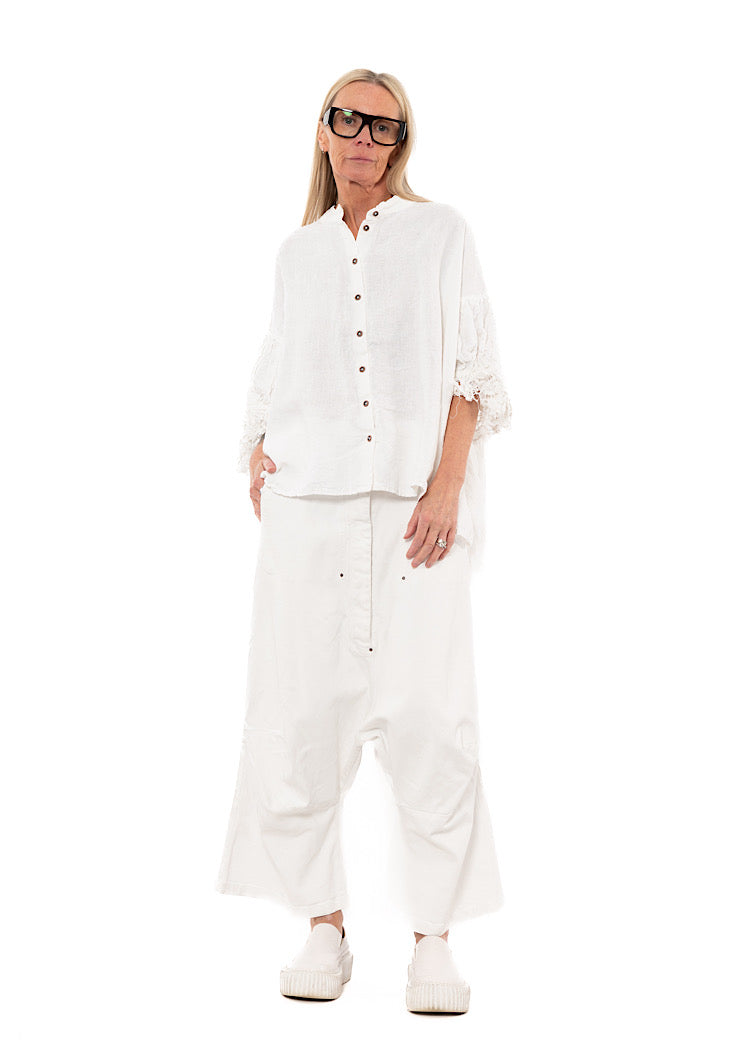 RUNDHOLZ DIP BLOUSE