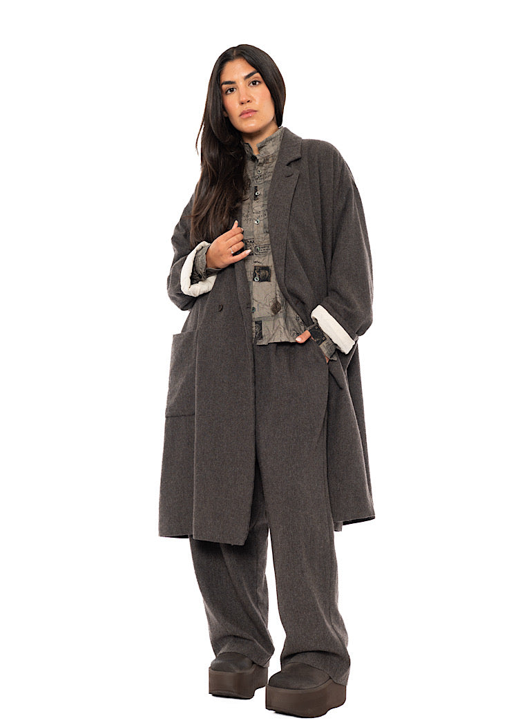 OVERSIZED TWEED COAT
