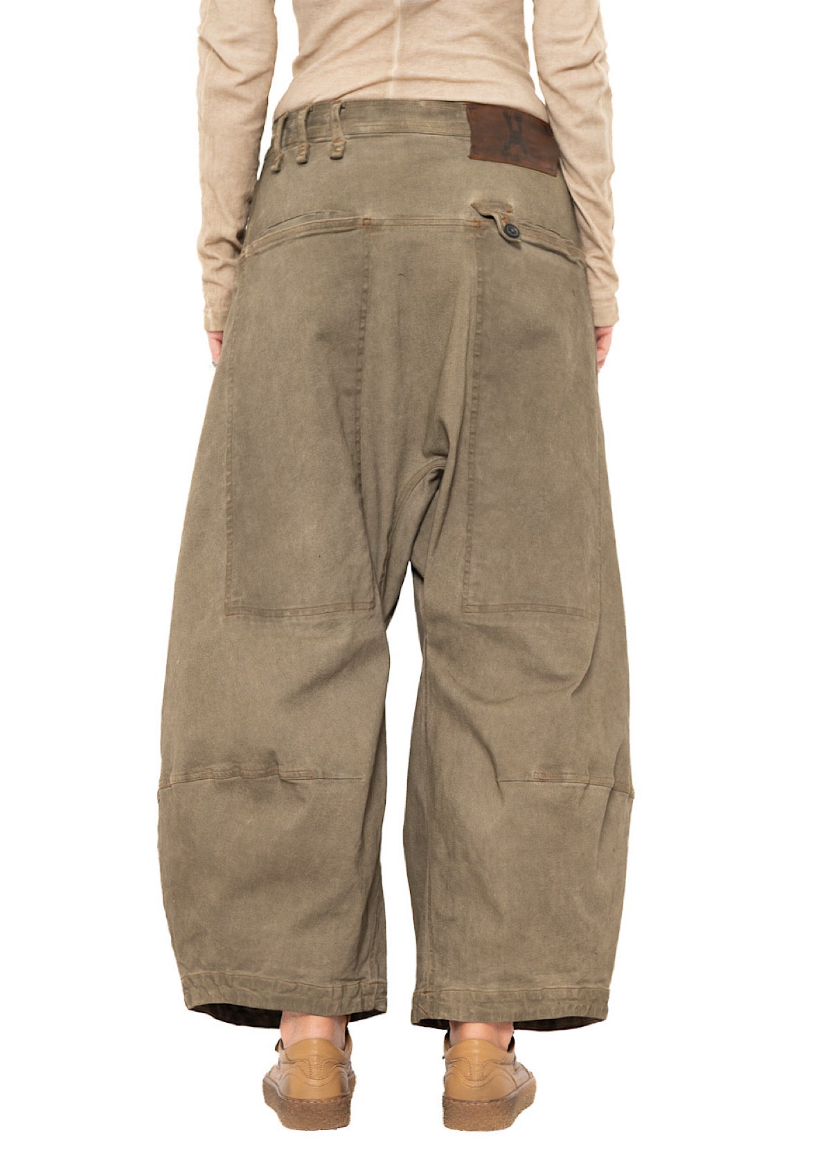 SIGNATURE BALLOON DENIM TROUSER