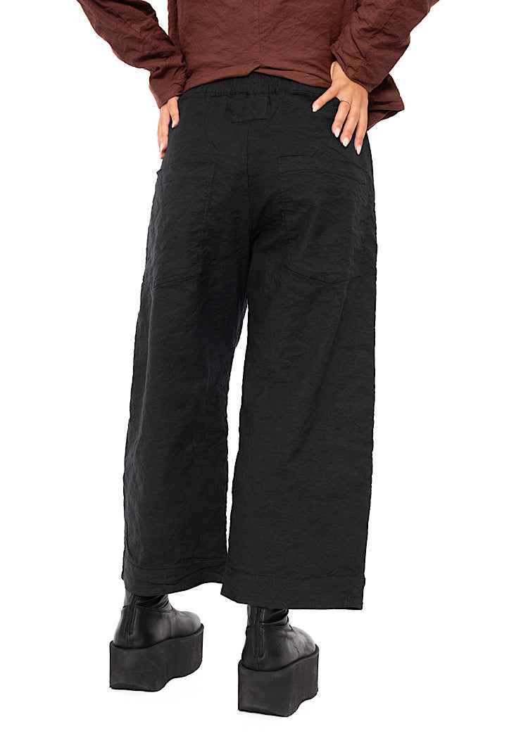SIGNATURE CRINKLE STRAIGHT LEG TROUSER