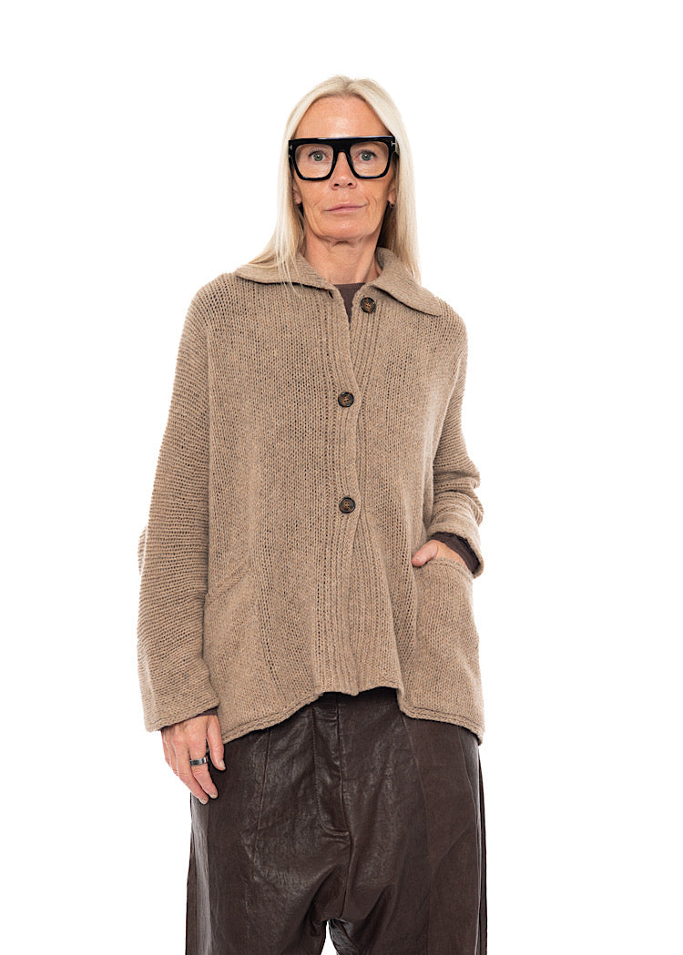 RELAXED KNIT CARDIGAN