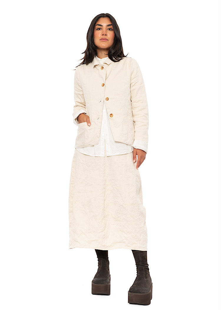 COTTON-TWILL JULIETTE SKIRT