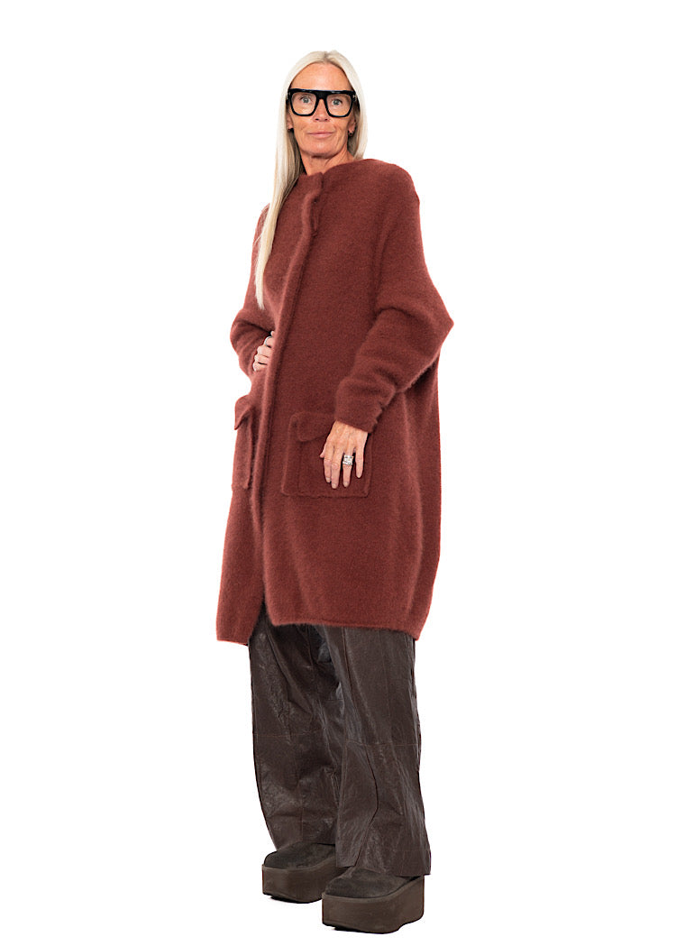 RUNDHOLZ MAINLINE KNITTED COAT