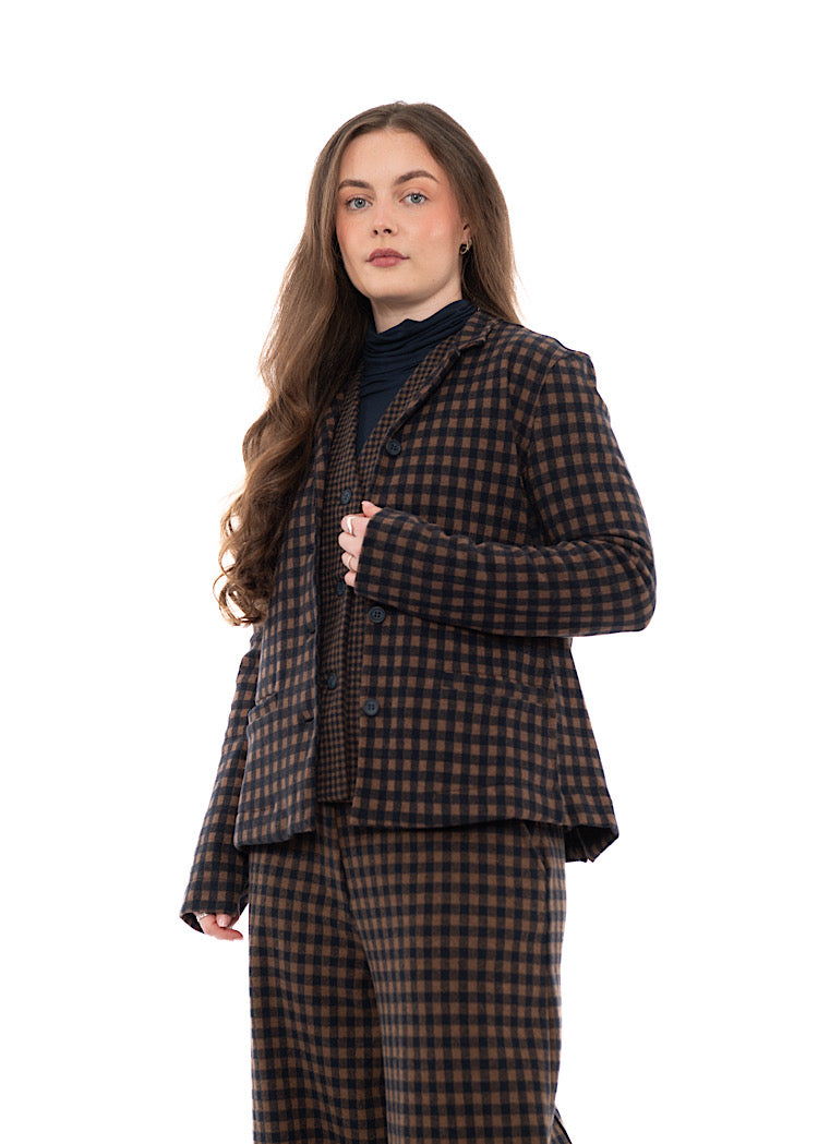 CHECKED APRILE JQ JACKET