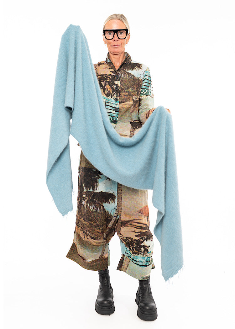 RUNDHOLZ DIP 1/3 SHARER KNITTED SCARF