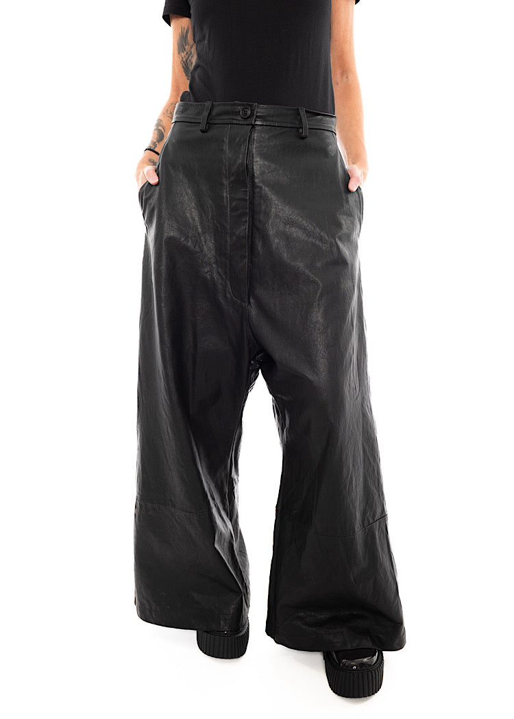 RUNDHOLZ MAINLINE LEATHER TROUSER