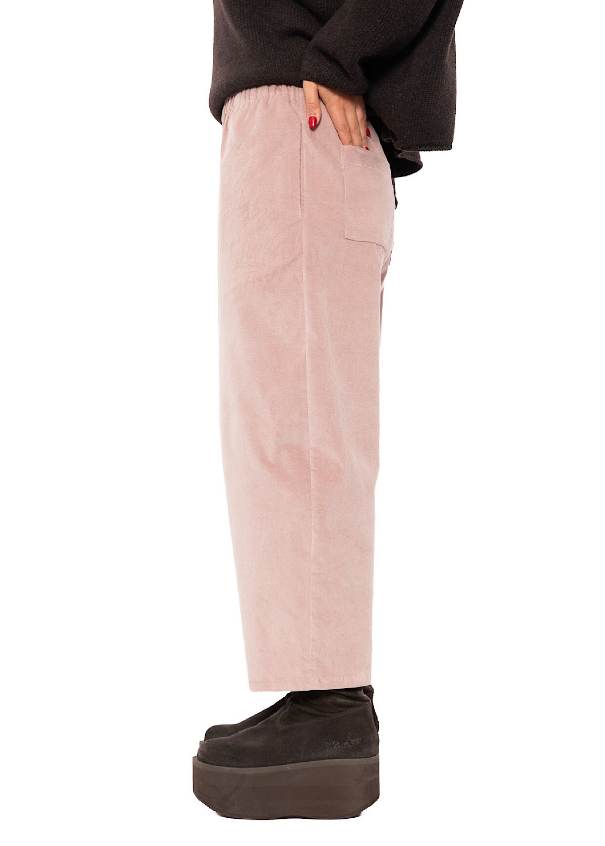 TAPERED VELVET FOSCO TROUSER