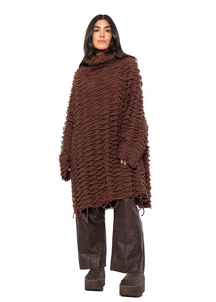 DECONSTRUCTED KNIT TUNIC