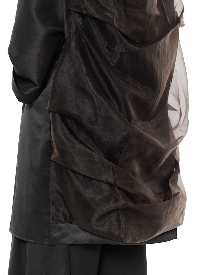 REVERSIBLE OVERSIZED COAT