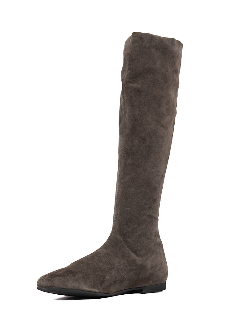 TALL STRETCH SUEDE BOOT