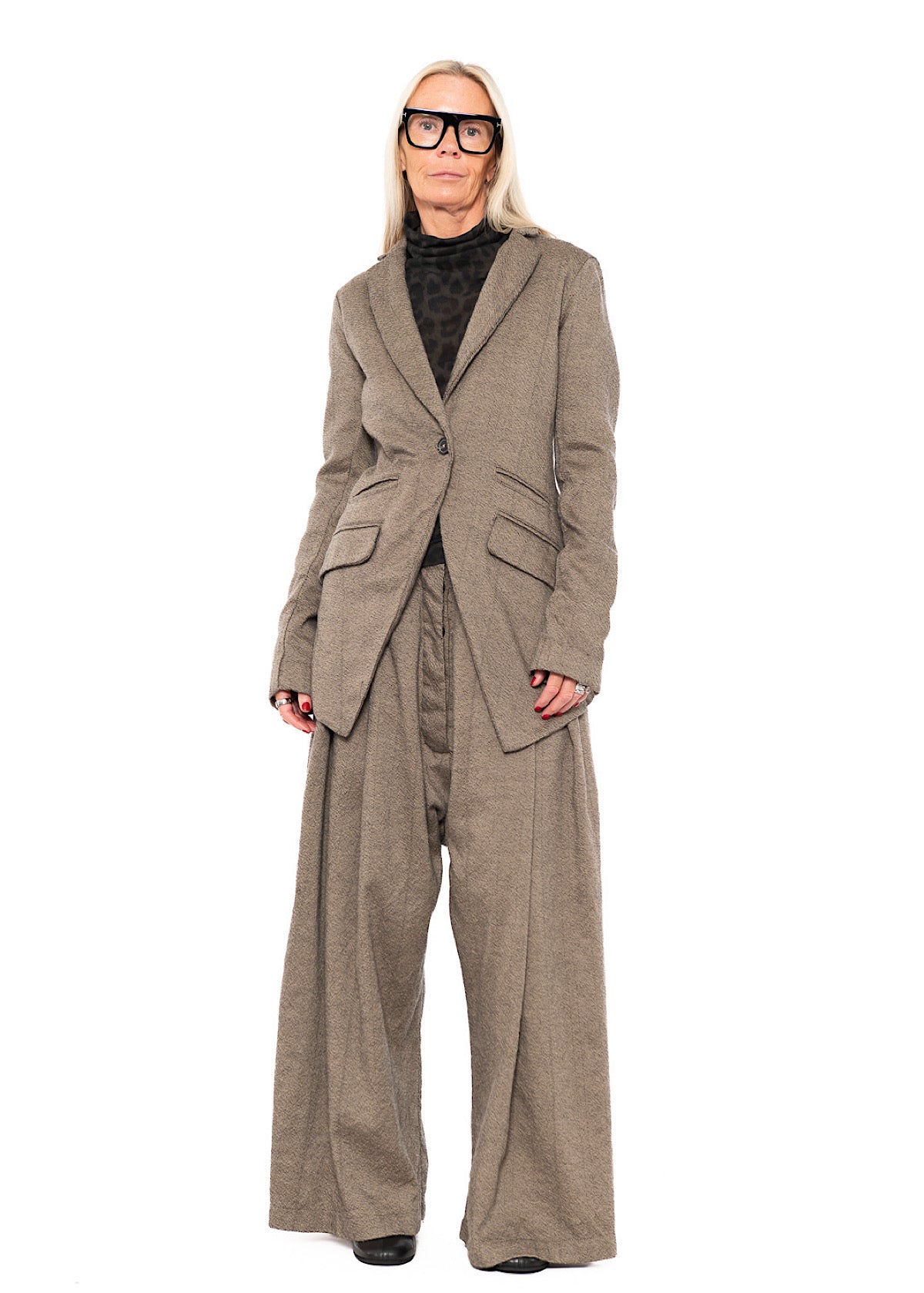 TAILORED PINSTRIPE WOOL JACKET