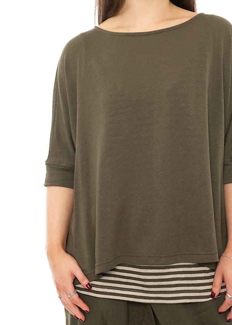 MAMA B TELA L PULLOVER