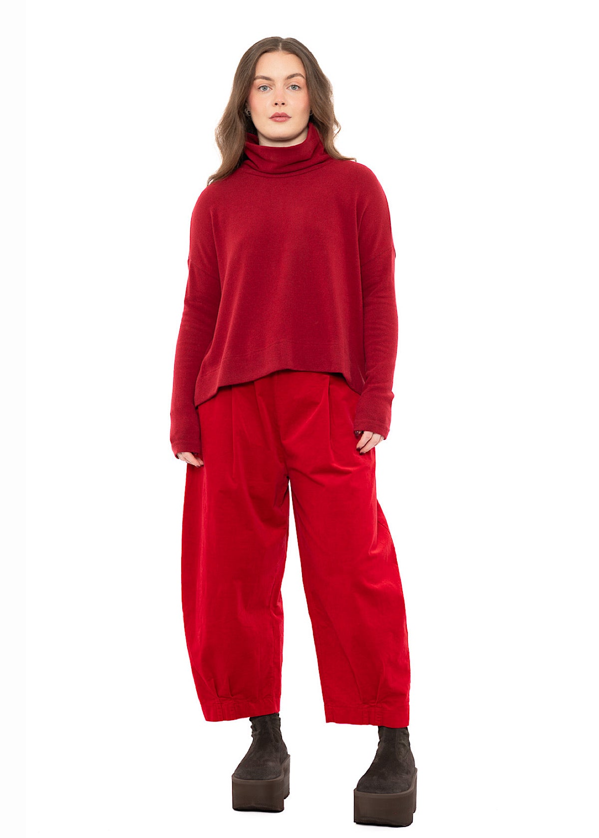 SIGNATURE COTTON-FLEECE MOYET PULLOVER