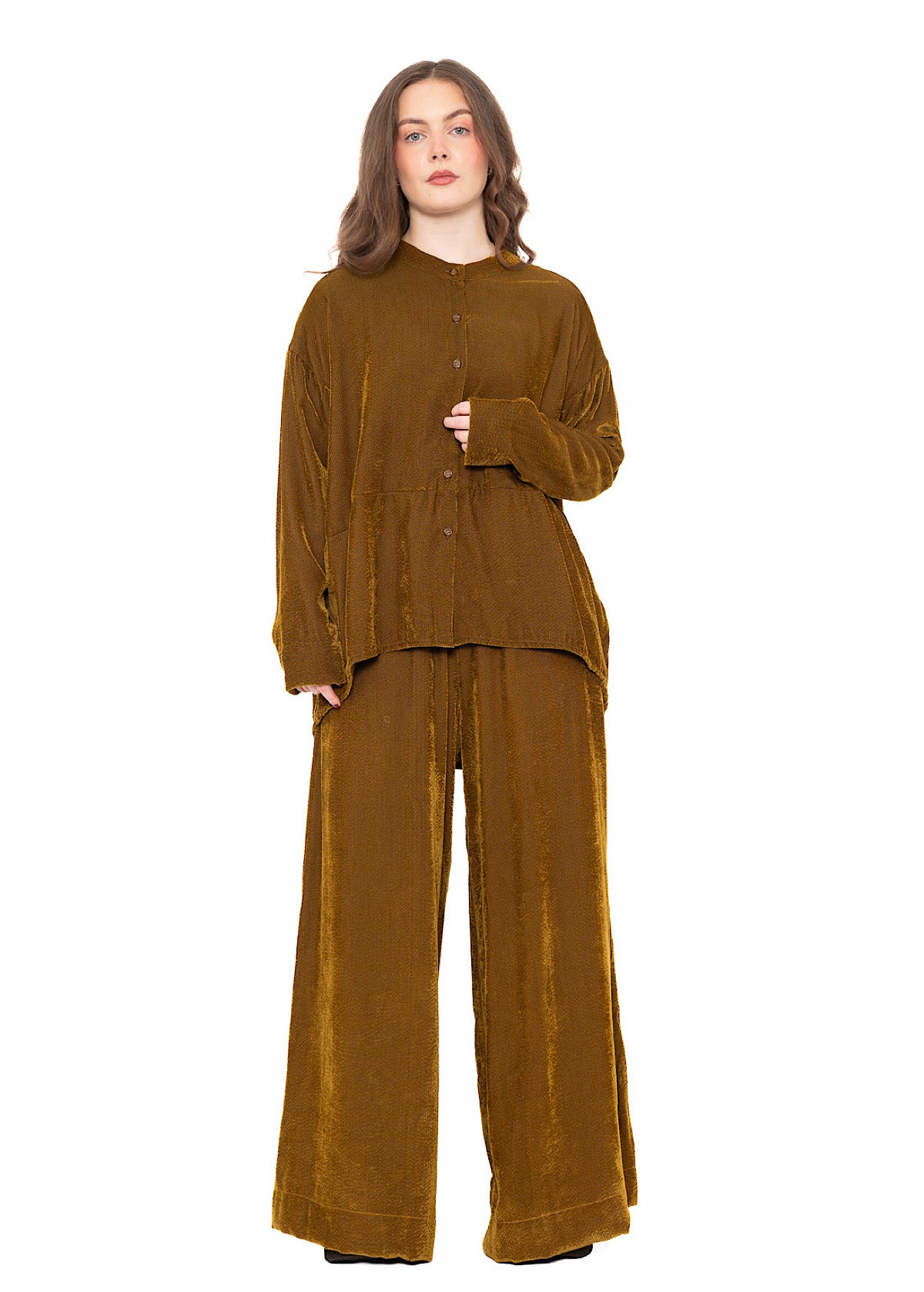 FLUID WIDE-LEG MADDA TROUSER