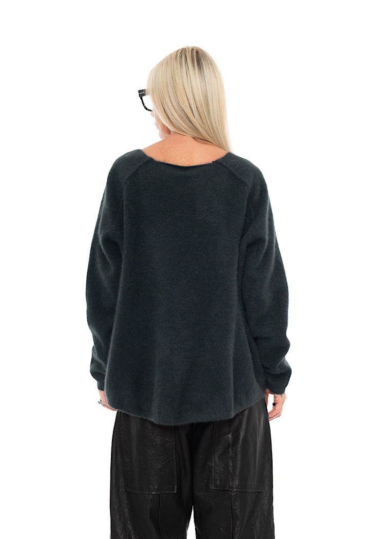 SIGNATURE RACCOON HAIR KNIT