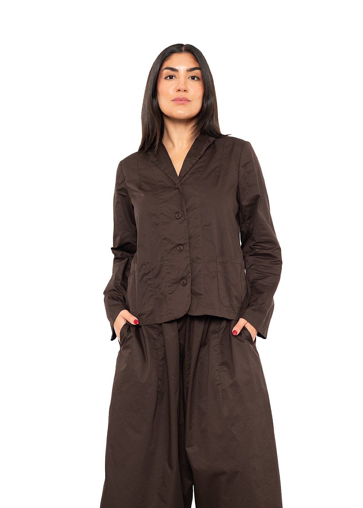 BOXY LIGHTWEIGHT COTTON JACKET