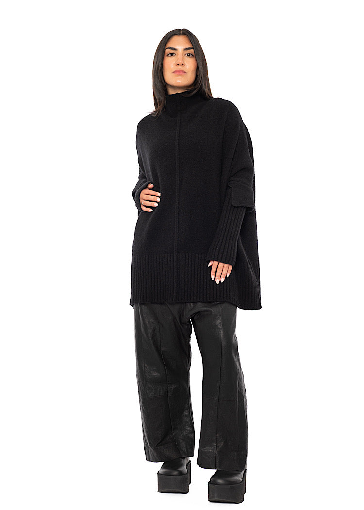 OVERSIZED KNITTED TUNIC