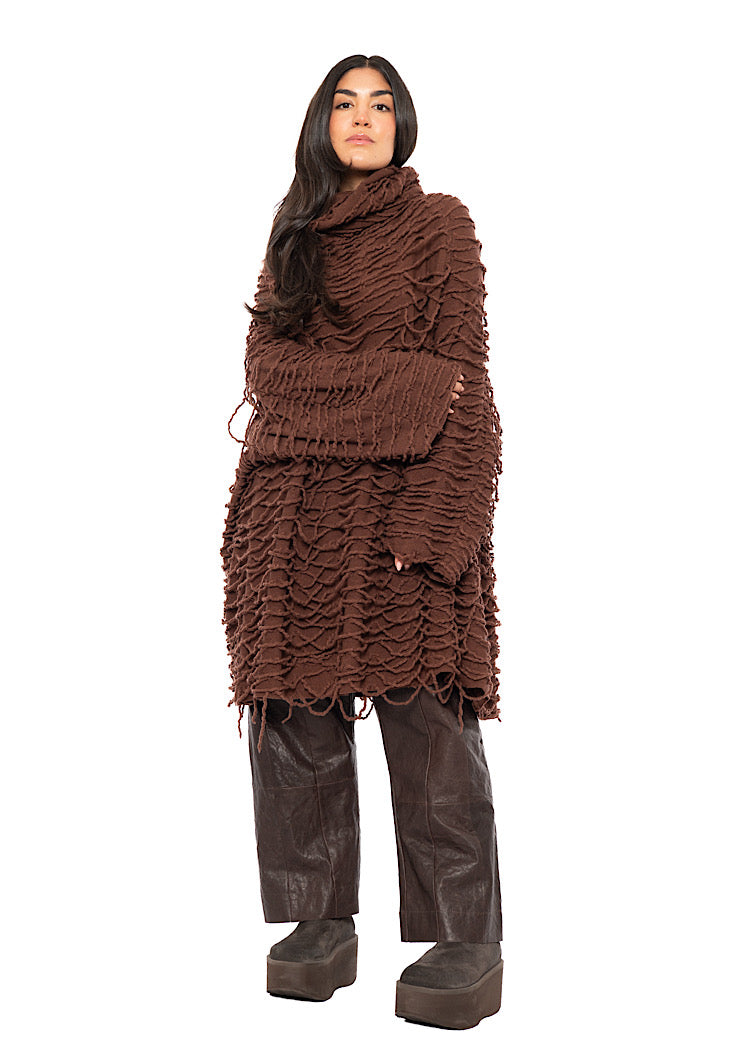 DECONSTRUCTED KNIT TUNIC