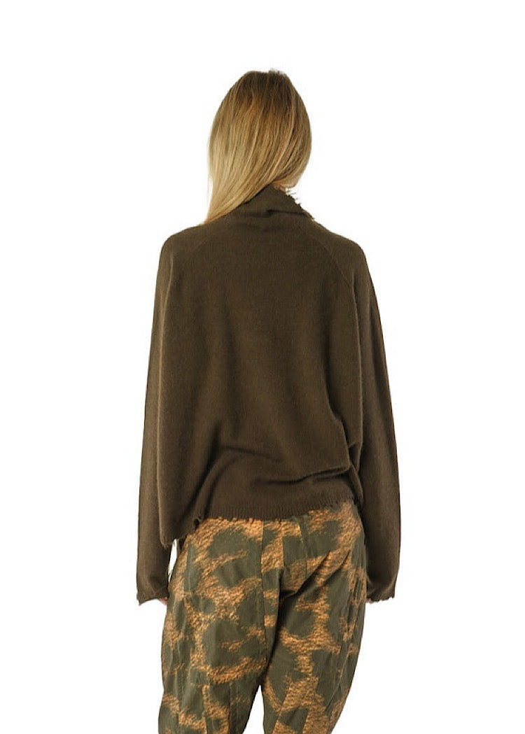 SIGNATURE MERINO RACCOON KNIT *GINGER* (SHOWN IN UMBRA)
