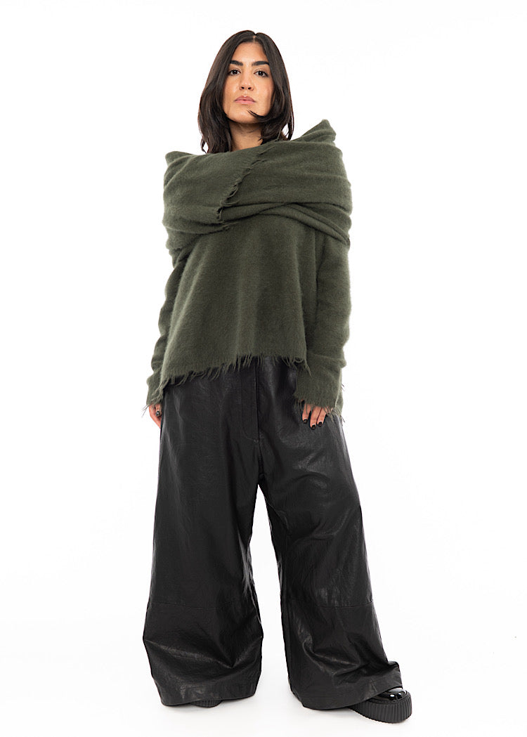 RUNDHOLZ DIP KNITTED SCARF