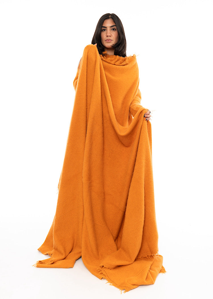 RUNDHOLZ DIP KNITTED SCARF