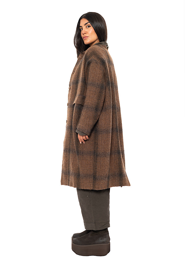 HARRIS TWEED MARINA COAT