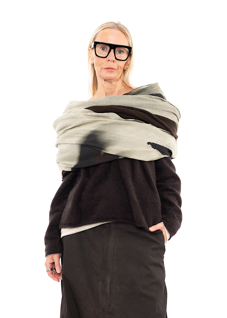 RUNDHOLZ MAINLINE KNITTED SCARF